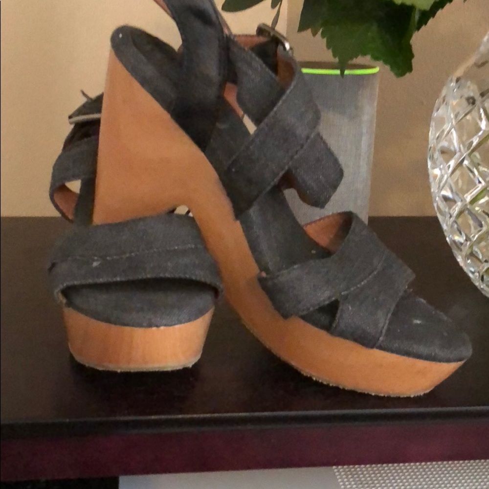 Wooden heels